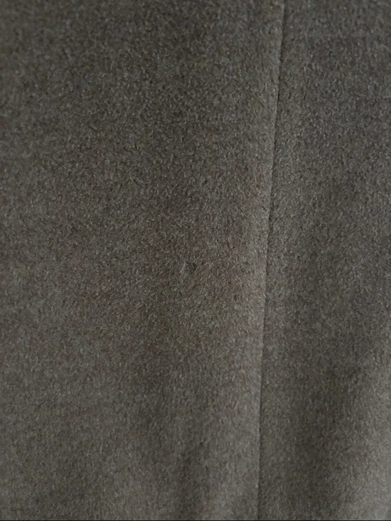 Vogue Brown Single-Breasted Wool Pea Coat - Picture 4 of 9